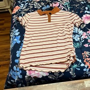 Striped colored shirt